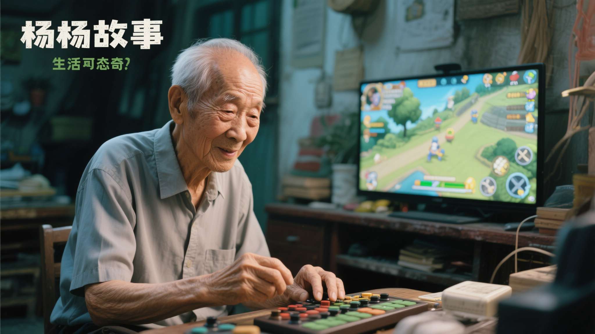 硬核爷爷！91岁杨老头不靠攻略通关《生化9》火遍外网