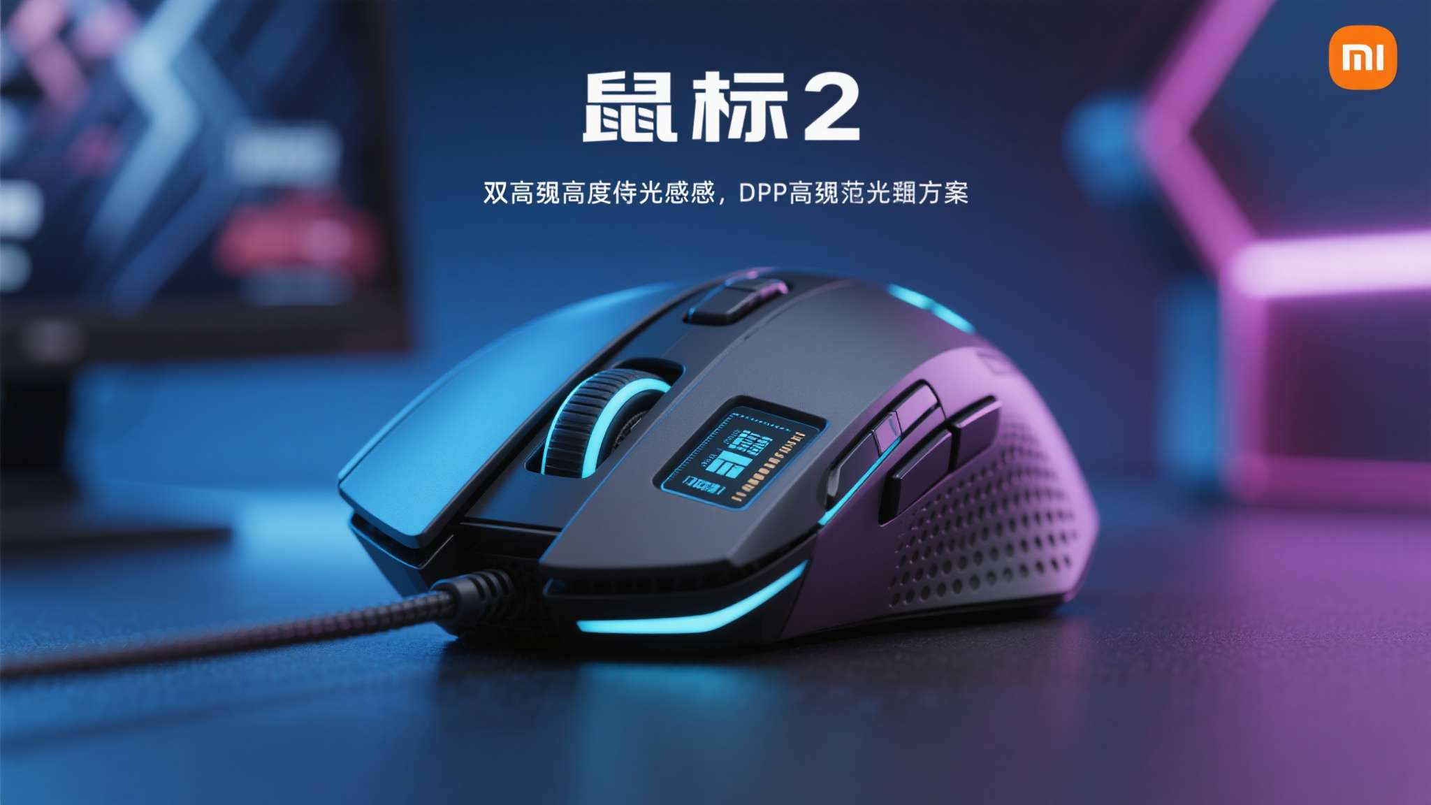 王炸官宣！小米电竞鼠标2强势登场 双旗舰配置拉满