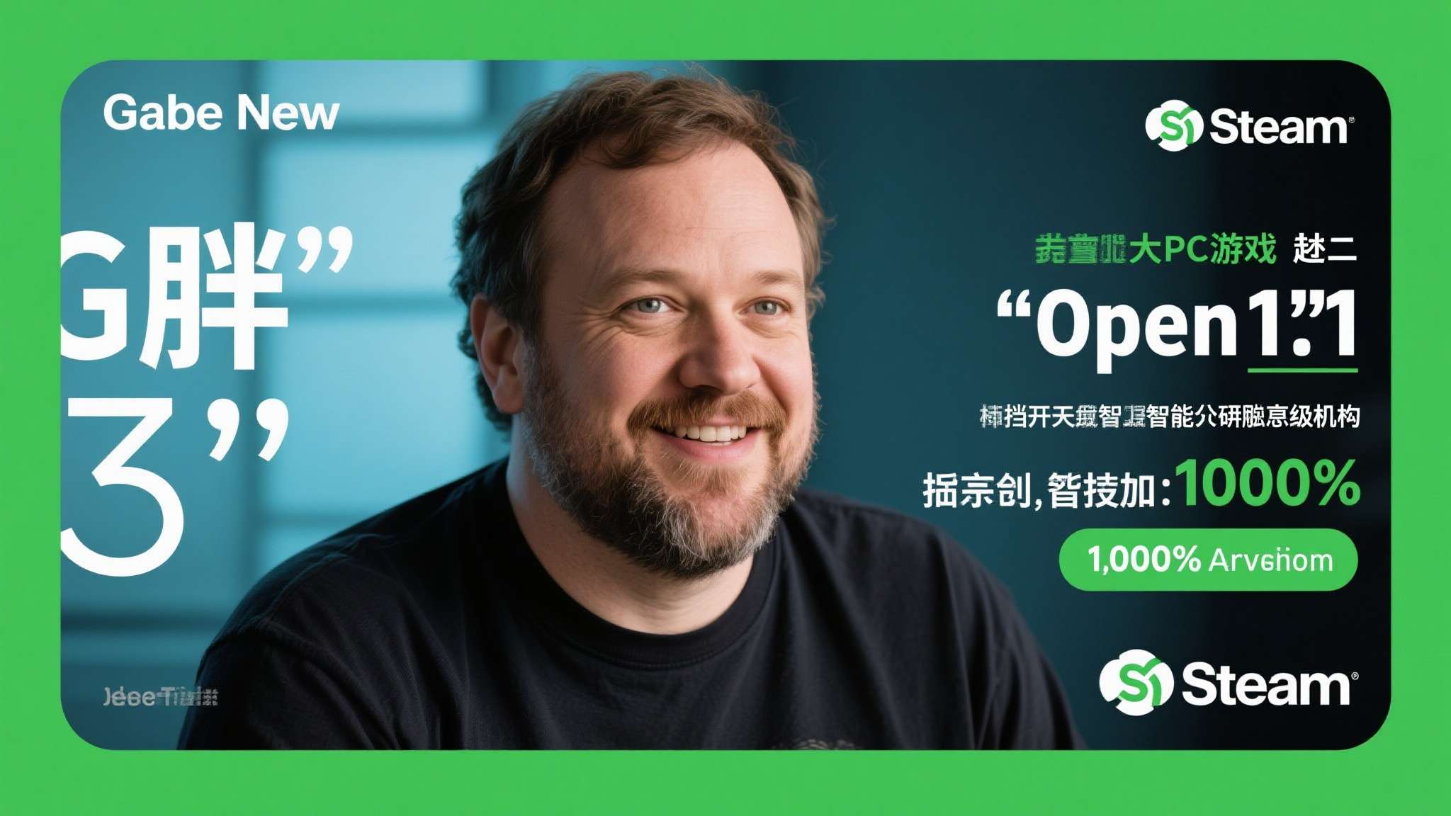 不止做游戏!Steam掌门人G胖曾向OpenAI捐款超2000万 不止做游戏!Steam掌门人G胖曾向OpenAI捐款超2000万